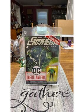 McFarlane Toys:  Green Lantern with Comic Page Punchers